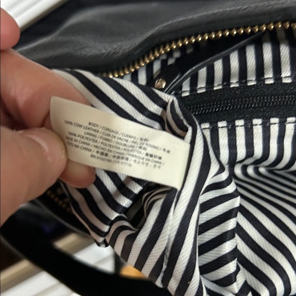 Kate Spade Black Textured Shoulder Bag - Picture 5 of 7